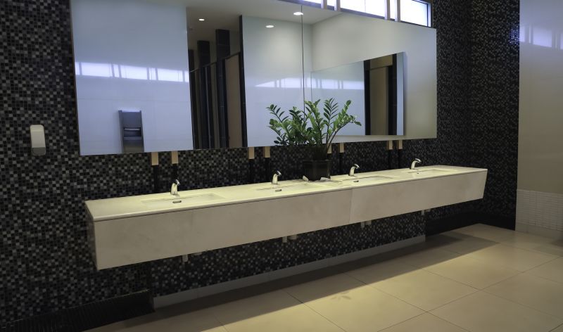 Bathroom Mirror Installation
