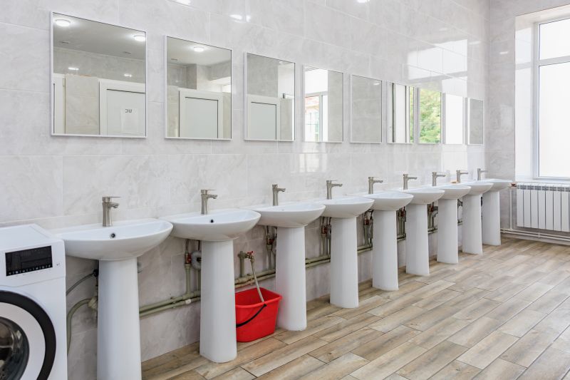 Bathroom Mirror Installation