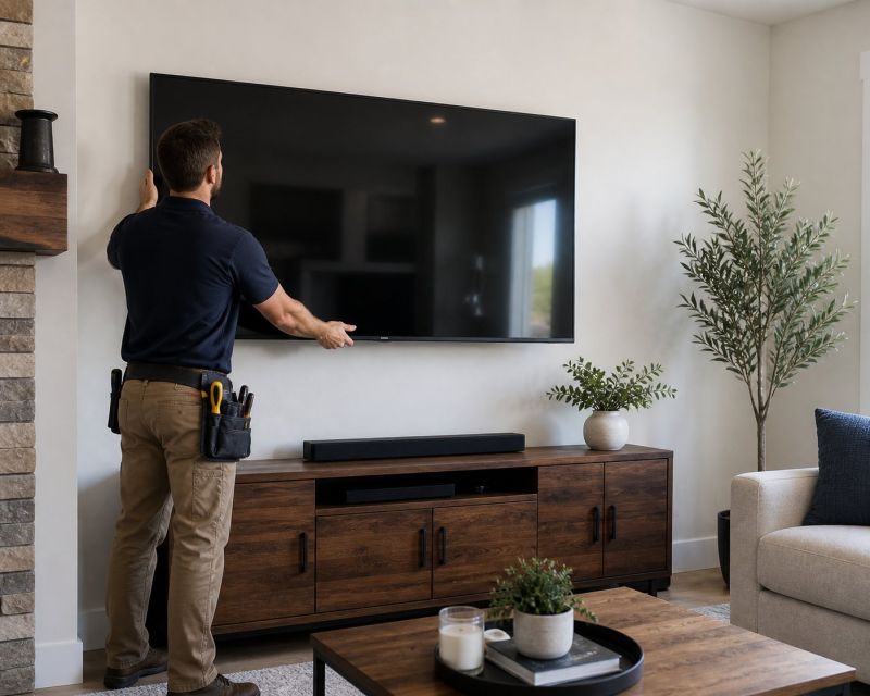 Tv Hanging Service in Denver, CO